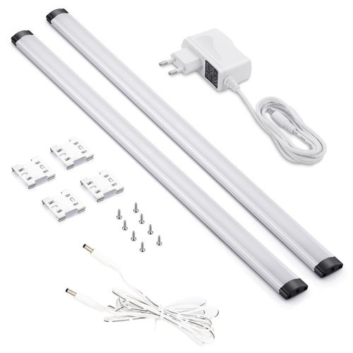 Avide LED Szalag Szekrény Lámpa 5W SMD2835 4000K IP44 2X500mm + Szenzor