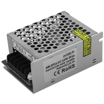 Avide LED Szalag 12V 35W IP20 Tápegység