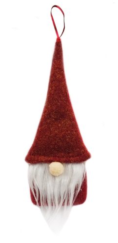 Artezan Karácsonyi Gnóm 16cm Piros