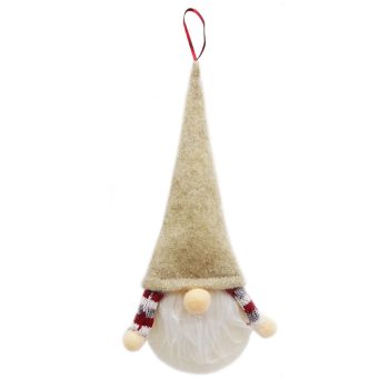 Artezan Karácsonyi Gnóm 25cm Bézs