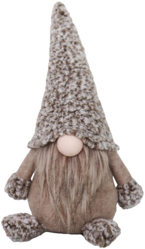 Artezan Karácsonyi Gnóm 26cm-Barna