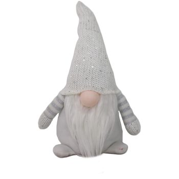 Artezan Karácsonyi Gnóm 26cm-Fehér