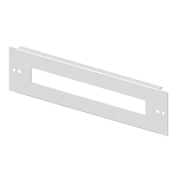   SCHRACK - Homloklap, fém, kivágott, 495mm G3 20KE AC szekrényekhez RAL7035, 2G3 - ACIL51203-