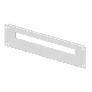   SCHRACK - Homloklap, fém, kivágott, 695mm G4, kábelcsatornához RAL7035, 3G4 - ACIL53304-