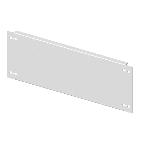 SCHRACK - Homloklap fém, teli, 495mm, B4 AC szekrényekhez RAL7035, 2B4 - ACIL56204-