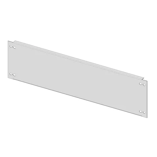 SCHRACK - Homloklap fém, teli, 695mm, B4 AC szekrényekhez RAL7035, 3B4 - ACIL56304-