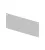 SCHRACK - Homloklap, teli 695mm B7 fém for AC Modular enclosures, RAL7035, 3B7, H=322 W=695 D=18mm - ACIL56307-