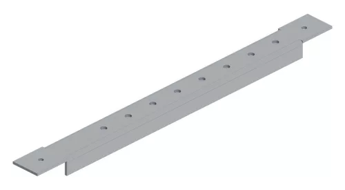 SCHRACK - Perforált szerelősín 60mm sínekhez, 2U széles ACIL megoldás, 2mm galvanizált acéllemez - ACIL80220-