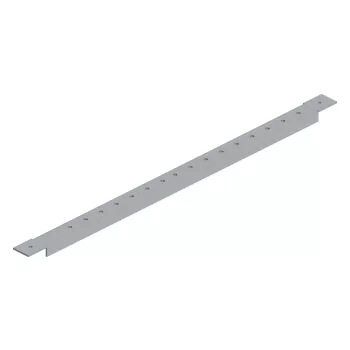   SCHRACK - Perforált szerelősín 60mm sínekhez, 3U széles ACIL megoldás, 2mm galvanizált acéllemez - ACIL80320-