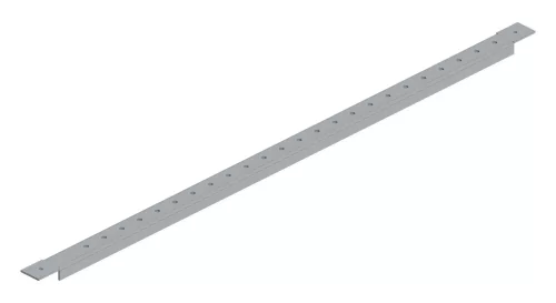 SCHRACK - Perforált szerelősín 60mm sínekhez, 4U széles ACIL megoldás, 2mm galvanizált acéllemez - ACIL80420-