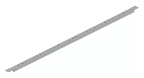 SCHRACK - Perforált szerelősín 60mm sínekhez, 5U széles ACIL megoldás, 2mm galvanizált acéllemez - ACIL80520-