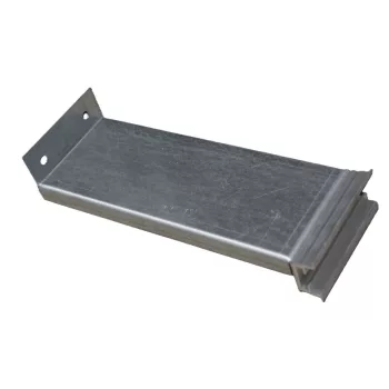   SCHRACK - Rögzítőkészlet túlfeszültség levezetőhöz 1 darab hajlított 2 mm-es cinklemezből és 1 darab 80 mm hosszú HC sínből áll, furatokkal együtt - ACILMUEA--