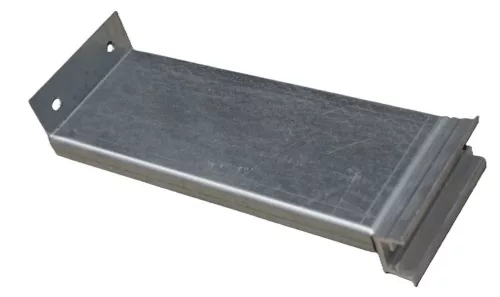 SCHRACK - Rögzítőkészlet túlfeszültség levezetőhöz 1 darab hajlított 2 mm-es cinklemezből és 1 darab 80 mm hosszú HC sínből áll, furatokkal együtt - ACILMUEA--