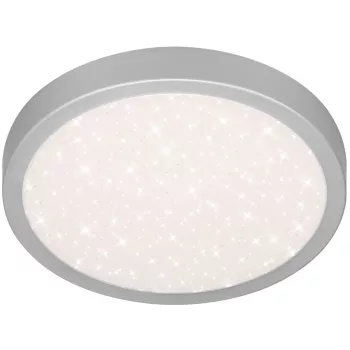   Avide LED Mennyezeti Lámpa Pandora V2 Csillagos Ezüst 15W 280*40mm NW 4000K