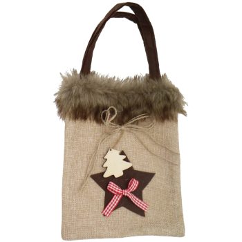 Artezan Karácsonyi Ajándéktasak 13cm - Csillag