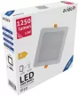Avide LED Beépíthető Négyzetes Mennyezeti Lámpa Műanyag 12W CW 6400K