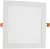 Avide LED Beépíthető Négyzetes Mennyezeti Lámpa ALU 18W CW 6400K