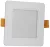 Avide LED Beépíthető Négyzetes Mennyezeti Lámpa Műanyag 5W CW 6400K