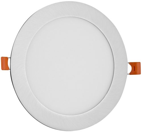 Avide LED Beépíthető Kerek Mennyezeti Lámpa ALU Szatén Nikkel 12W NW 4000K