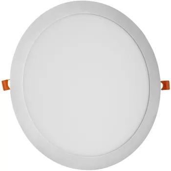   Avide LED Beépíthető Kerek Mennyezeti Lámpa ALU Szatén Nikkel 24W NW 4000K