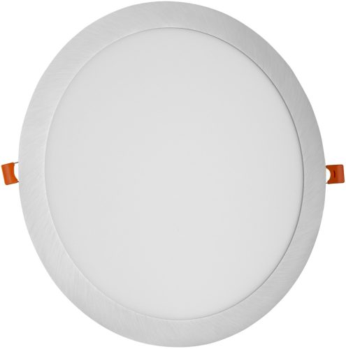 Avide LED Beépíthető Kerek Mennyezeti Lámpa ALU Szatén Nikkel 24W NW 4000K