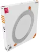 Avide LED Beépíthető Kerek Mennyezeti Lámpa ALU Szatén Nikkel 24W NW 4000K
