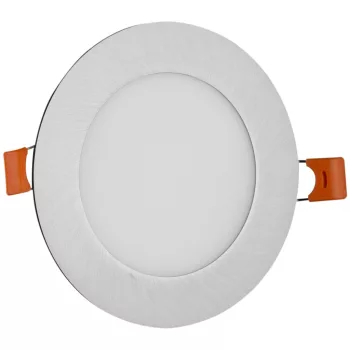   Avide LED Beépíthető Kerek Mennyezeti Lámpa ALU Szatén nikkel 6W NW 4000K