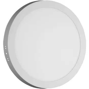   Avide LED Falra Szerelhető Kerek Mennyezeti Lámpa ALU 24W CW 6400K