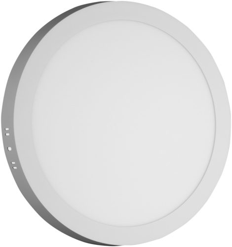 Avide LED Falra Szerelhető Kerek Mennyezeti Lámpa ALU 24W CW 6400K