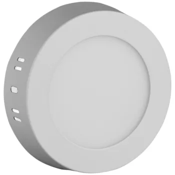   Avide LED Falra Szerelhető Kerek Mennyezeti Lámpa ALU 6W CW 6400K