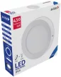 Avide LED Falra Szerelhető Kerek Mennyezeti Lámpa ALU 6W CW 6400K