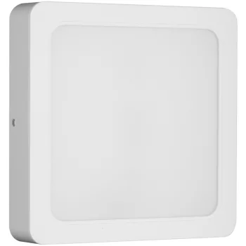   Avide LED Falra Szerelhető Négyzetes Mennyezeti Lámpa Műanyag 24W CW 6400K