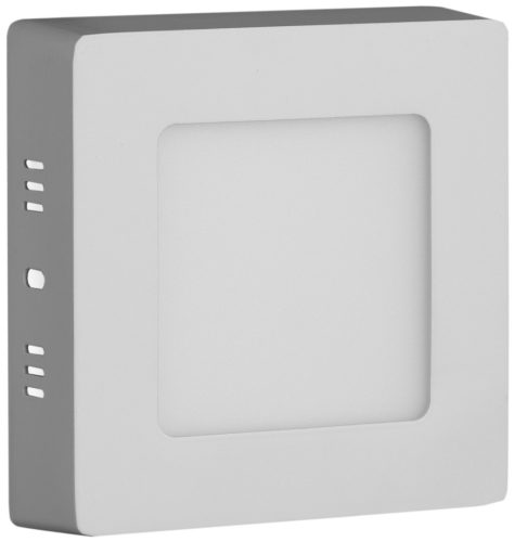 Avide LED Falra Szerelhető Négyzetes Mennyezeti Lámpa ALU 6W CW 6400K