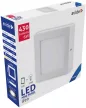 Avide LED Falra Szerelhető Négyzetes Mennyezeti Lámpa ALU 6W CW 6400K