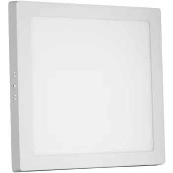   Avide LED Falra Szerelhető Négyzetes Mennyezeti Lámpa ALU 24W WW 3000K