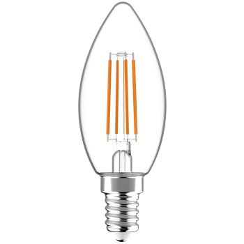   Avide LED Filament Candle 5.9W E14 NW 4000K Fényerőszabályozható