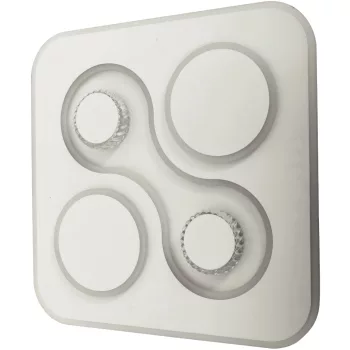   Avide Design Mennyezeti Lámpa Philip 85W(42,5+42,5) RF Távirányítóval