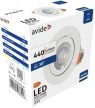 Avide LED Beépíthető Spot 38° Kerek 5W CW 6400K