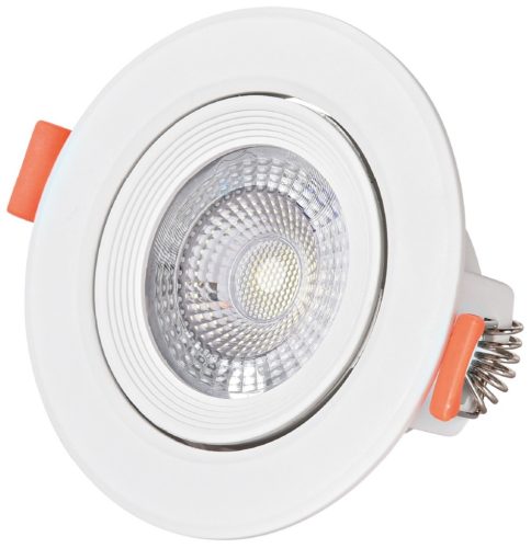 Avide LED Beépíthető Spot 38° Kerek 7W CW 6400K