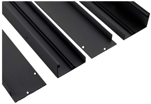 Avide LED Panel Mennyezetre Rögzíthető Kiemelő Keret 600x600mm Fekete