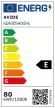 Avide LED Szalag 24V 8W 6400K IP20 10m 145lm/W