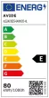 Avide LED Szalag 24V 8W 3000K IP20 10m 145lm/W