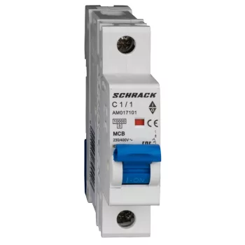   SCHRACK - Kismegszakító AMPARO 10kA, C 1A, 1 pólusú - AM017101--