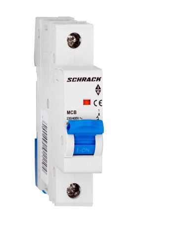 SCHRACK - AM017104 Kismegszakító AMPARO 10kA, C 4A, 1 pólusú