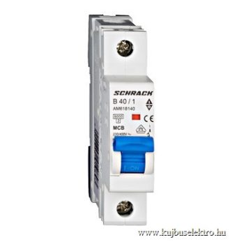   SCHRACK - Kismegszakító AMPARO 6kA, B 2A, 1 pólusú - AM618102--