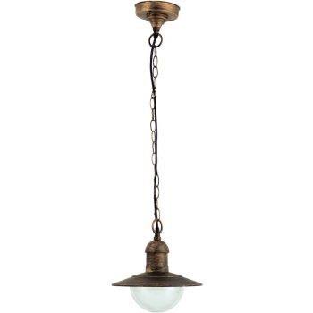   Avide kültéri függeszték lámpa Imperial 1xE27 IP44 antik arany