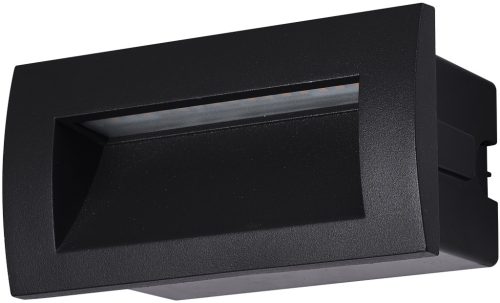Avide kültéri lépcső lámpa beépíthető Lagos LED 3W WW IP54 140mm