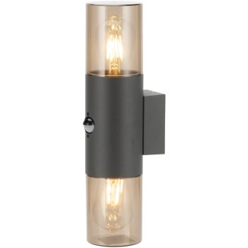 Avide kültéri fali lámpa Athen 2xE27 PIR IP54