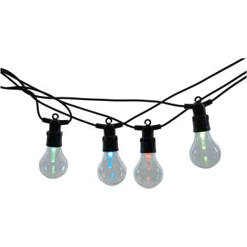   Avide Kültéri Füzér 5m Papaya RGB Sorolható Távirányítóval