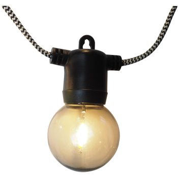   Avide Kültéri Füzér 5m WW Barna Kötél - Füstös - Sorolható